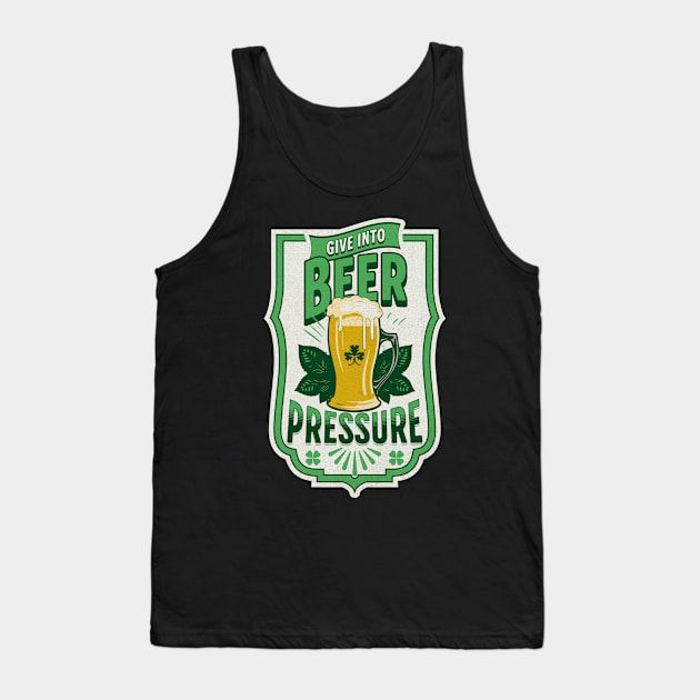 Give Into Beer Pressure Tank Top by Brookcliff